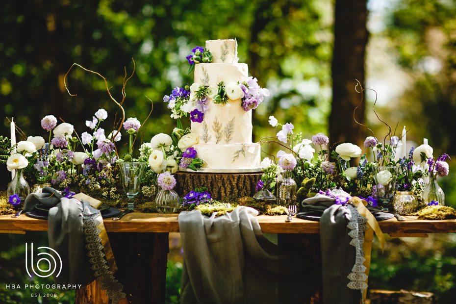 Beautiful wedding cake Nadia Di Tullio Flowers