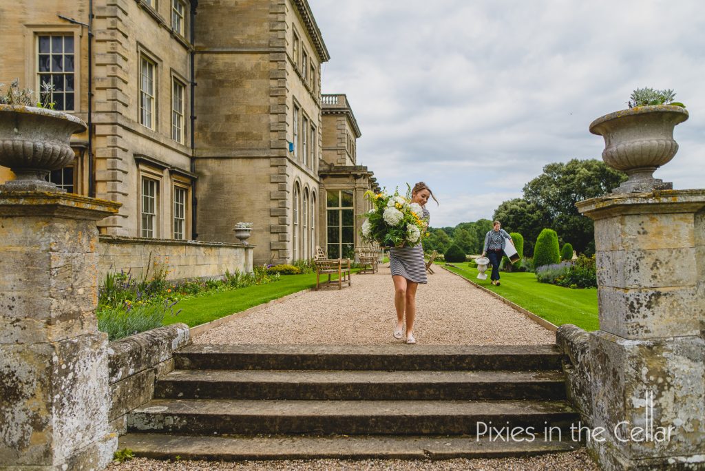 In motion at Prestwold Hall